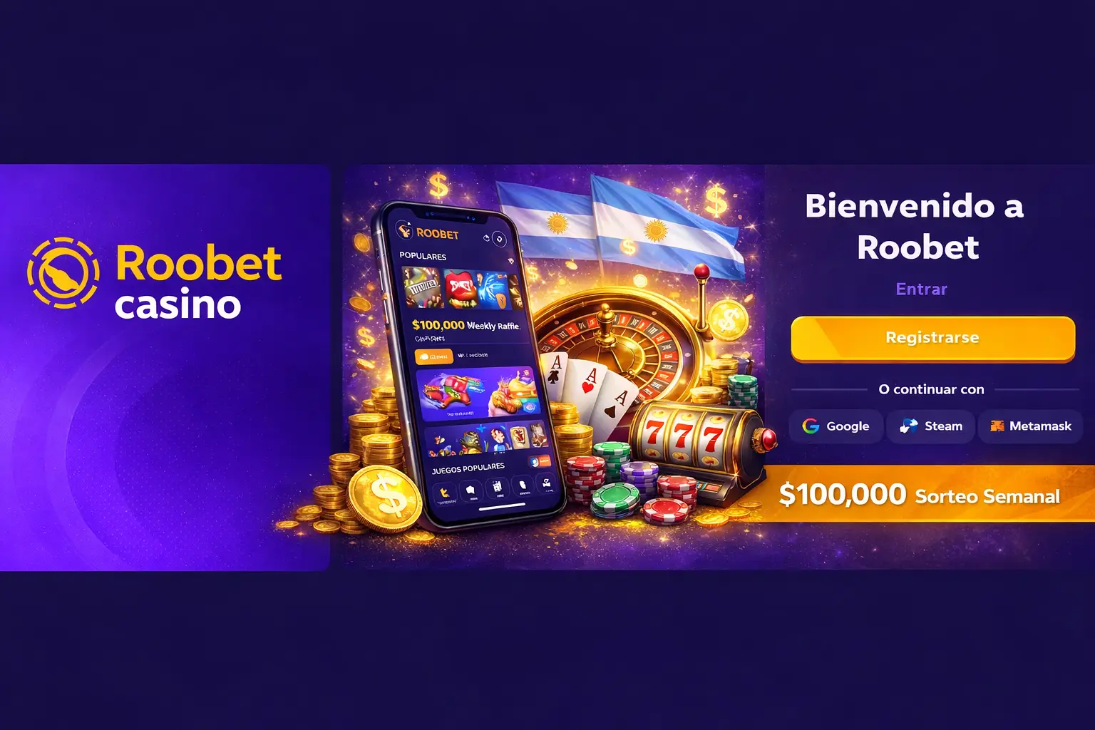 Roobet Argentina: casino online, bonos, juegos y sportsbook